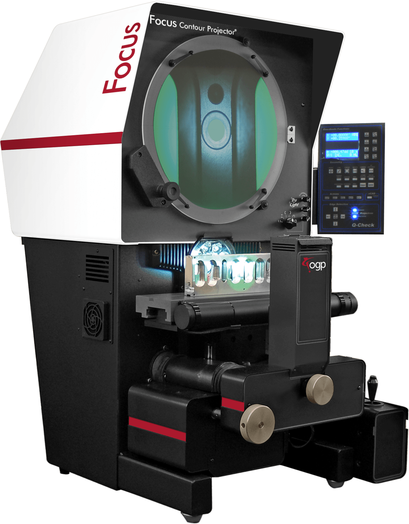 Focus Contour Projector OGP Focus Focus Optical Comparator