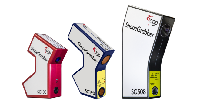 ShapeGrabber Scanheads