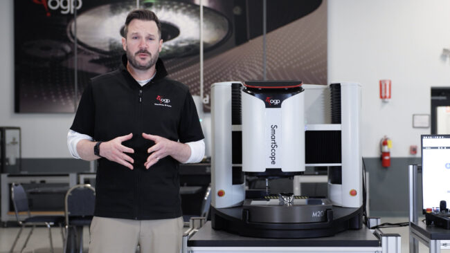 SmartScope M-Series TeleStar Probe video screen shot