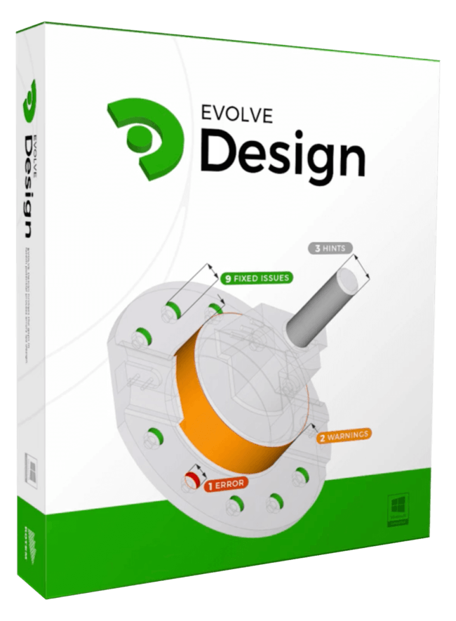 Software box of EVOLVE Design