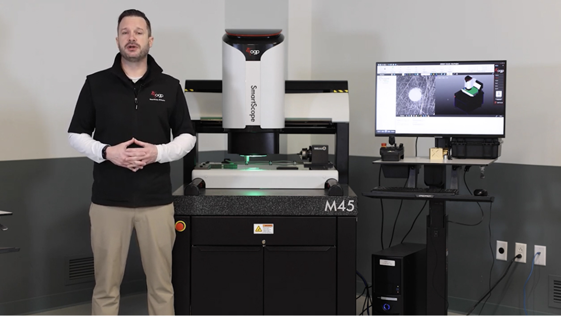 OGP SmartScope M-Series: Measure More with Throughput Advancements